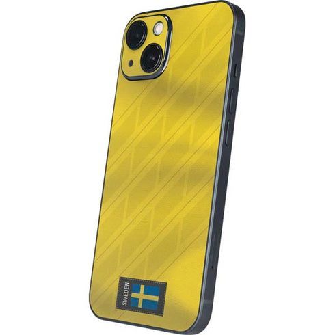 Sweden Soccer Flag iPhone Skins